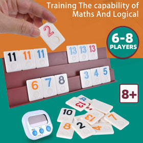 Smilejoy Rummy Cube canvas bag makes travel storage easy.