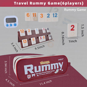 Smilejoy Rummy Cube six racks organize tiles for smooth turns