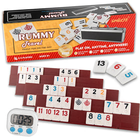 Smilejoy Rummy Cube tiles collection ready for family game night and learning numbers