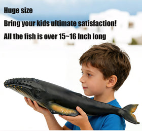 SmilerSmile ocean-themed party decor featuring a lifelike killer whale