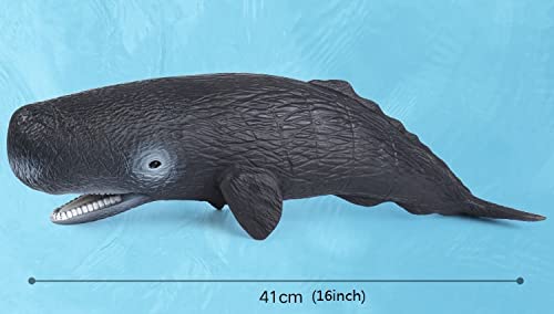 SmilerSmile Sperm Whale 15-inch eye detail, realistic features for immersive storytelling.