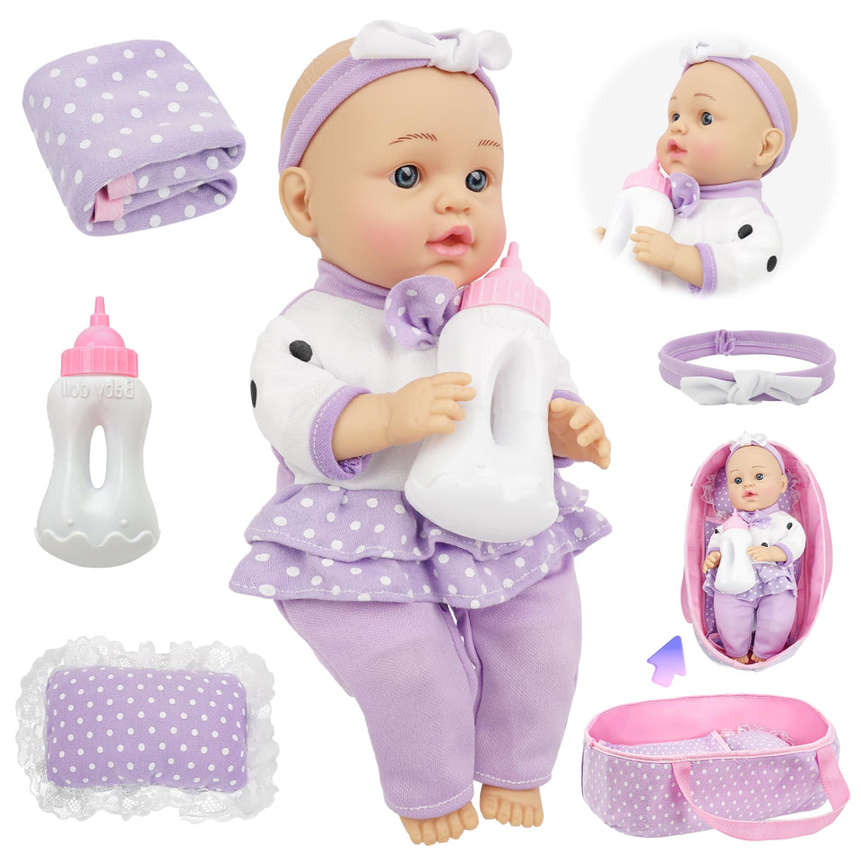 SMILESSKIDDO 12inch-doll ready for nurturing play and imaginative storytelling