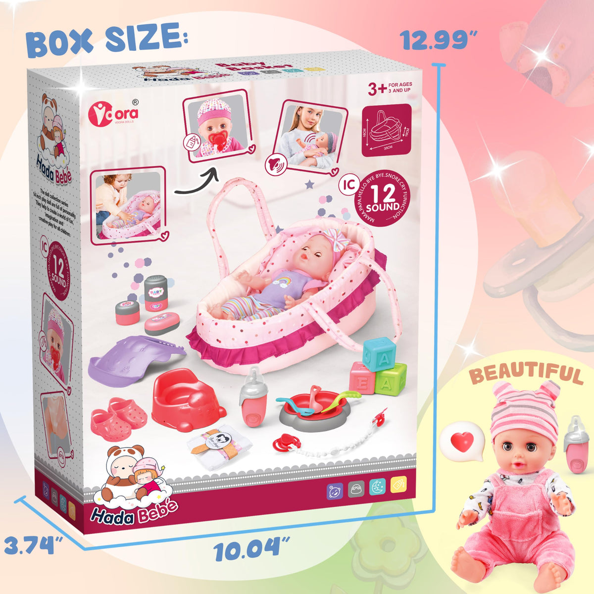 SMILESSKIDDO accessory box with multiple pieces for gifting.