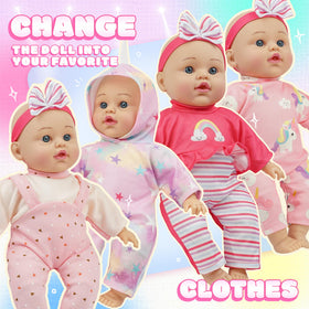 SMILESSKIDDO doll backpack carrier keeps dolls portable for on-the-go play.