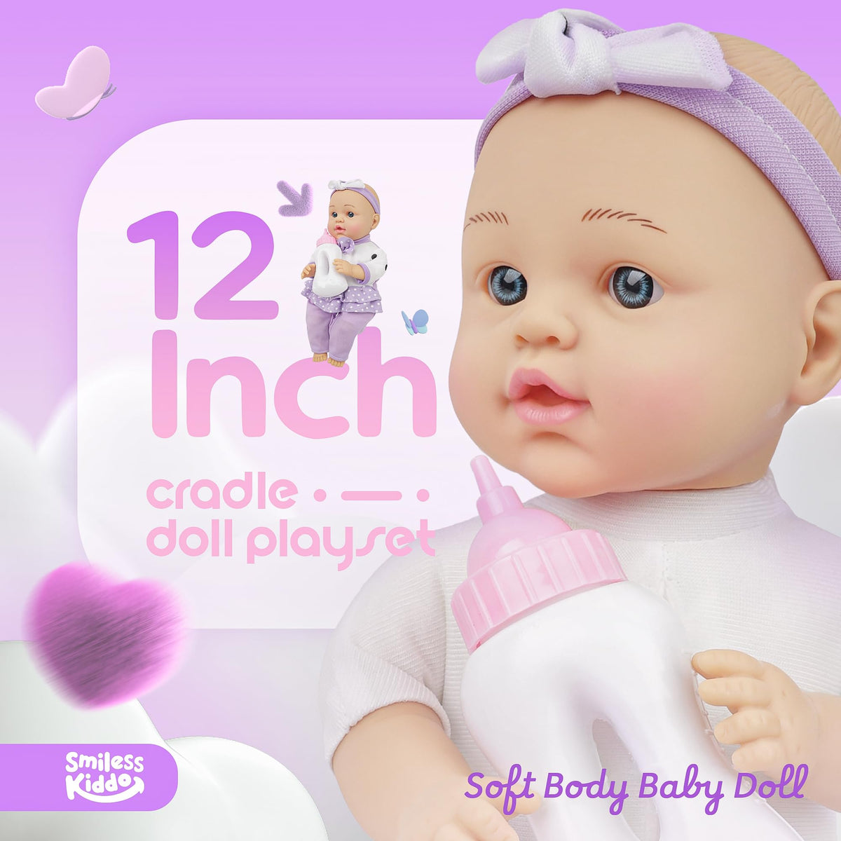 SMILESSKIDDO-doll-cradle supports portable pretend play and easy cleanup
