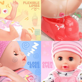 SMILESSKIDDO doll feeding set supports nurturing care activities.