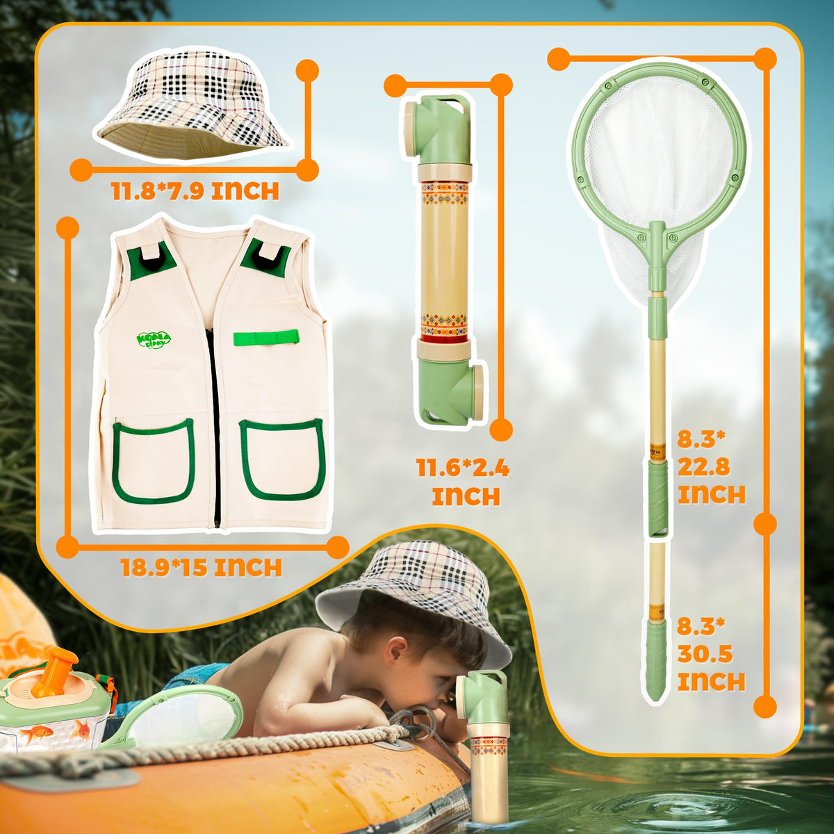 SMILESSKIDDO explorer kit backpack keeps essentials organized on hikes.
