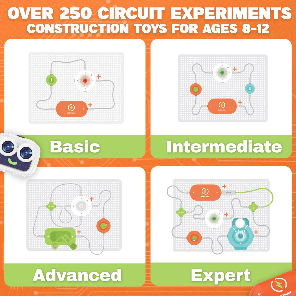 SMILESSKIDDO no-soldering design enables safe, easy experiments