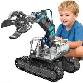 SMILESSKIDDO hydraulic arm in action boosts hands-on STEM learning at home