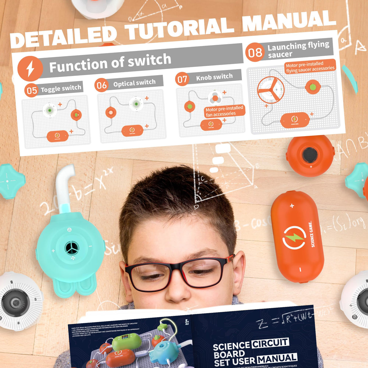 STEM learning in action with SMILESSKIDDO electronics exploration kit