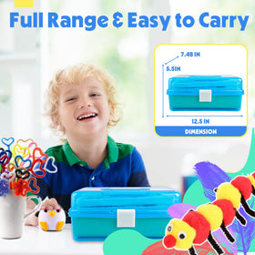 SmilessKiddo stickers and glue help kids personalize crafts with easy sticking.