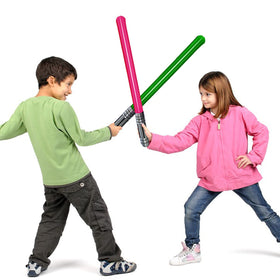Smilixin pink neon saber boosts festive vibes and kid-friendly play.