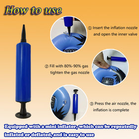 Smilixin inflatable saxophone prop enhances party or classroom scenes.