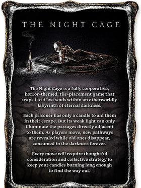 Smirk & Dagger Night Cage key and gate illustrate the goal and teamwork to escape.
