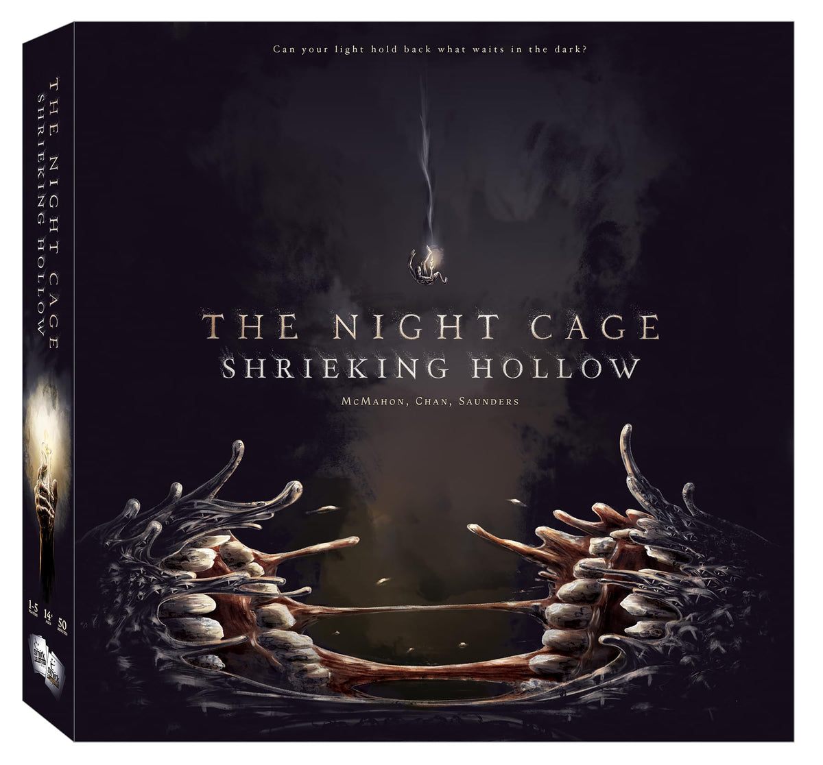 Smirk & Dagger Night Cage Shrieking Hollow pits depict tense exploration and risk
