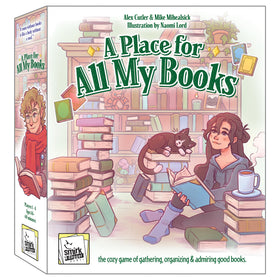 Smirk & Dagger Place for All My Books cover evokes cozy, inviting book-loving ambiance.