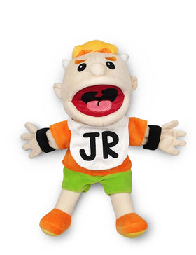SML Junior Puppet velvet plush close-up highlighting soft texture for cuddling