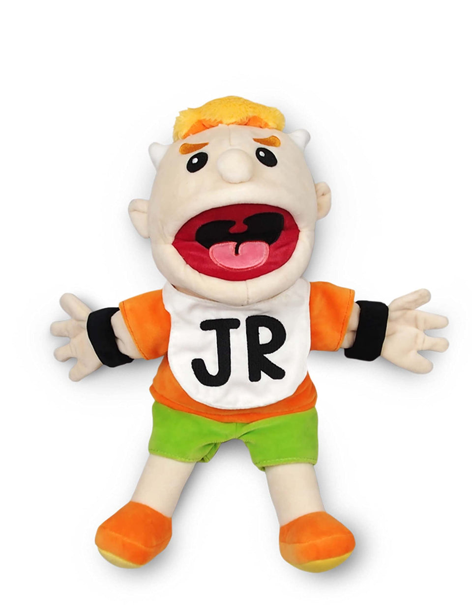 SML Junior Puppet velvet plush close-up highlighting soft texture for cuddling