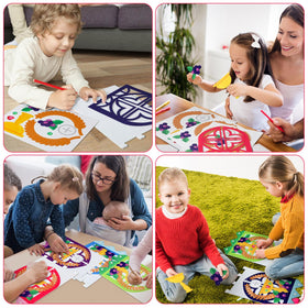SmoothNovelty wooden-stick banner kit includes sturdy 11 inch sticks