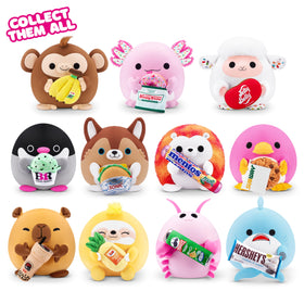 Snackles capybara boba plush face detail reveals character