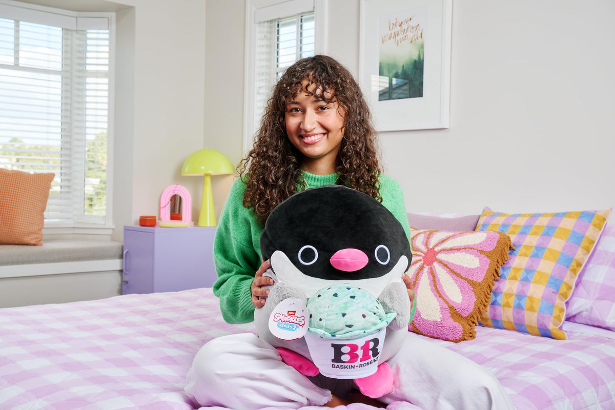 Snackles capybara boba plush on shelf showcases collectible charm