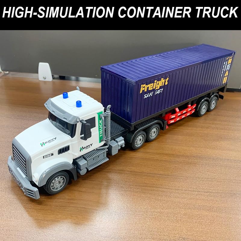 SNACKTANT RC container trailer detachable for loading and unloading play