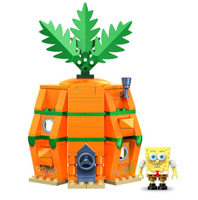 Snap and Switch Spongebob Pineapple House build image inspires imaginative play.