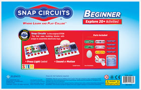 Snap Circuits Beginner color manual guides young engineers through step-by-step projects.