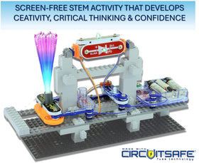 Over 140 compatible bricks expand building and circuit possibilities with BRIC.
