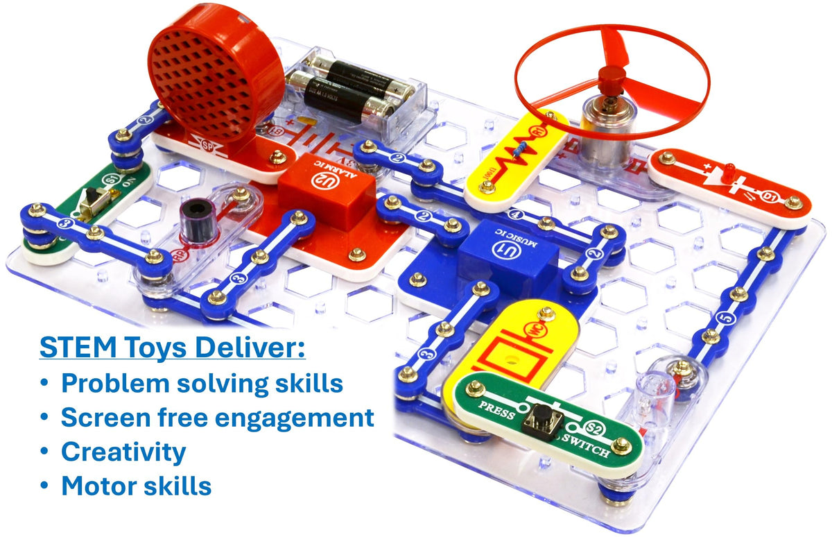 Snap Circuits Jr. SC-100 musical doorbell adds interactive sound projects