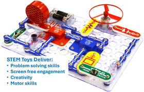 Snap Circuits Jr. SC-100 musical doorbell adds interactive sound projects