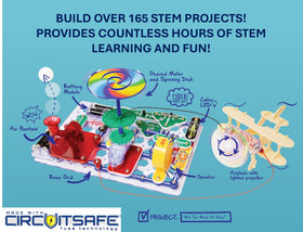 Snap Circuits Motion air fountain project shows kinetic ideas in play