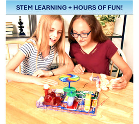 Snap Circuits Motion color-changing lighted fan illustrates interactive electronics