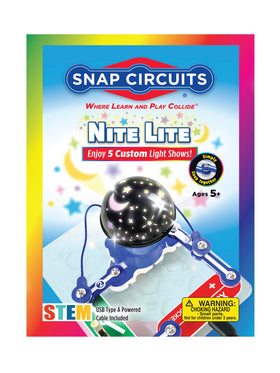 Snap Circuits Nite Lite kit unboxing reveals a bright, safe STEM toy for kids 5+.