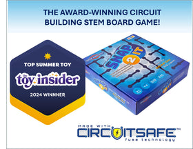 Snap Circuits Snap 2 It battery pack powered board enabling quick energizing.