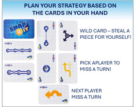 Snap Circuits Snap 2 It playing pieces arranged for bright circuit goals.