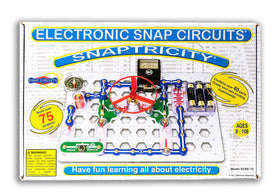 Snap Circuits Snaptricity battery-powered learning with switches and lamps.