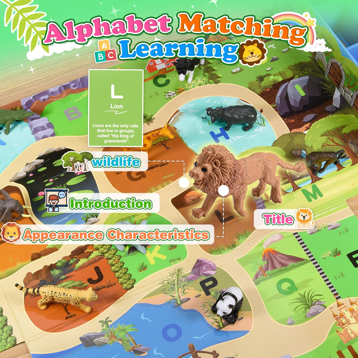 SnapGlowz alphabet matching cards aiding letter awareness and cognitive play.