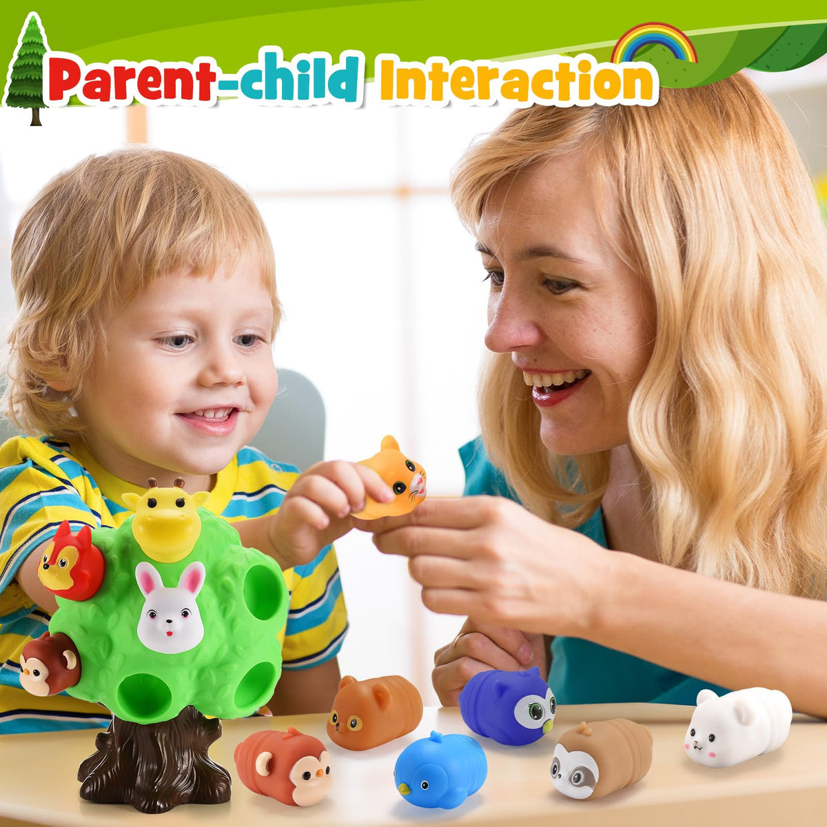 SnapGlowz Montessori Safe Toys with non-toxic materials and smooth surfaces for toddler handling.