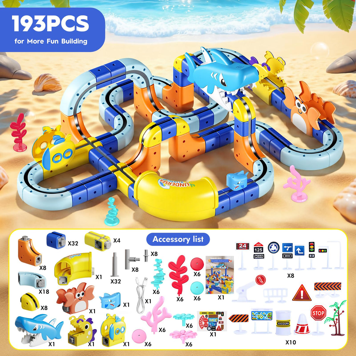 SnapGlowz Ocean-Themed Accessories spark imaginative adventures and cohesive play scenes.
