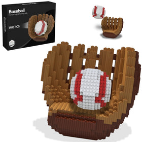Snaptor baseball 3D building set ball and gloves promotes hands-on STEM learning for teens.