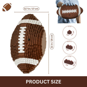 Snaptor football detailed model display makes a striking desk decor piece