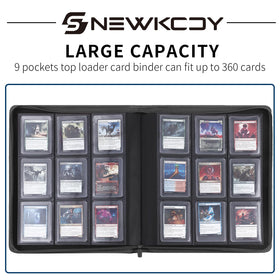 Snekdy PU leather cover protects cards from dust and moisture.
