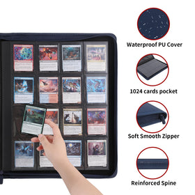 Snewkcdy Snekdy side-loading pages for easy card insertion and viewing