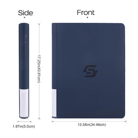 Snewkcdy Snekdy zipper closure keeps cards secure during transport