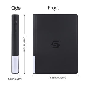 Snewkcdy Snekdy zipper-closure design keeps cards secure.