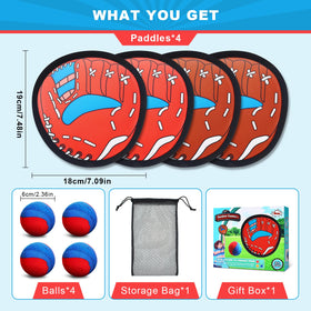 SNFAJOHE sticky baseballs provide secure grip for easy catching.