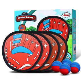 SNFAJOHE toss and catch paddles boost hand-eye coordination during outdoor play.