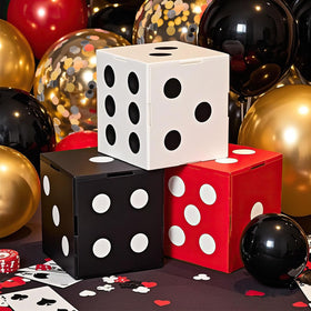 SNLN 132Pcs casino decor gold red black balloons add glam.