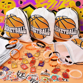 SNLN basketball party decor enhances the event vibe and energy.